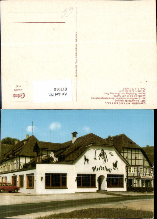 617010,Lauenförde Weser Gaststätte Pferdestall