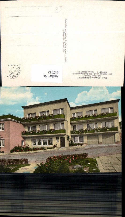 617012,Bad Salzdetfurth Hotel Pension Sonneneck