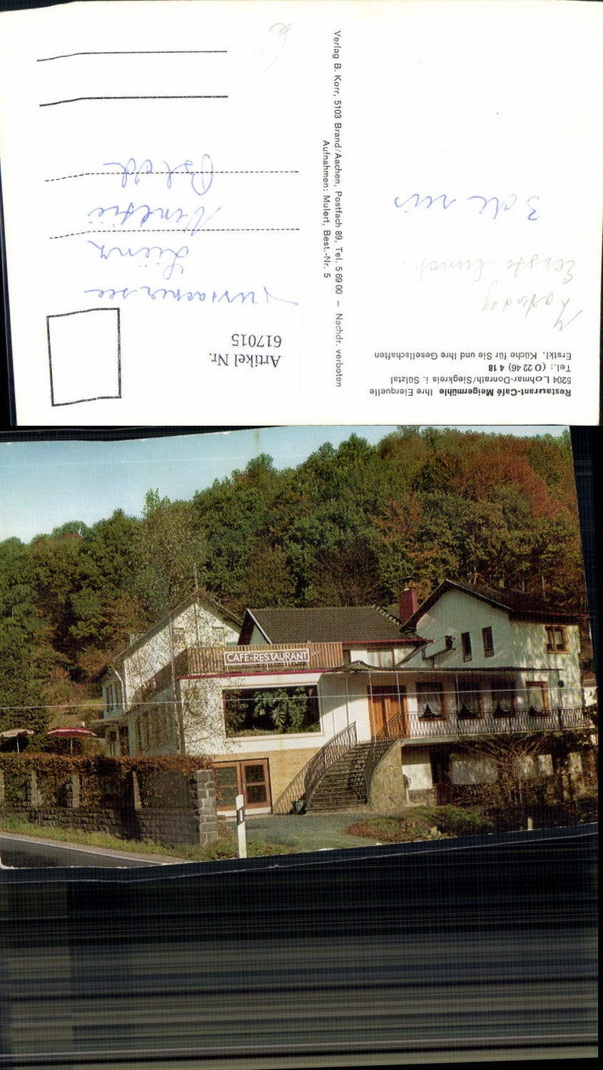 617015,Lohmar Donrath Restaurant Cafe Meigermühle