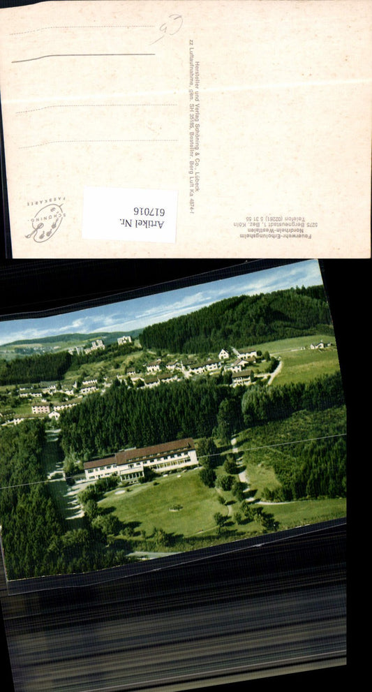 617016,Luftbild Bergneustadt Köln Feuerwehr-Erholungsheim