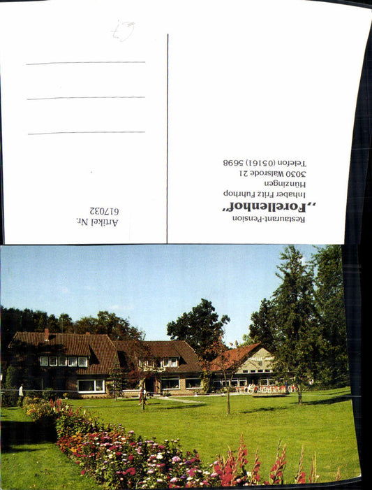 617032,Walsrode Restaurant Pension Forellenhof