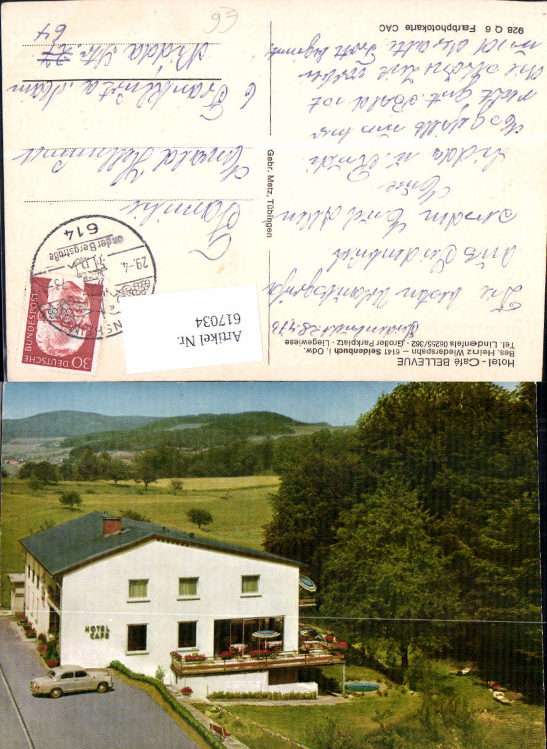 617034,Lindenfels Seidenbuch Odenwald Hotel Cafe Bellevue