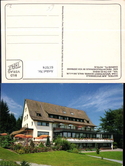 617074, Wüstenrot Mainhardter Wald Schwäbisch Wald Hotel am Spatzenwald
