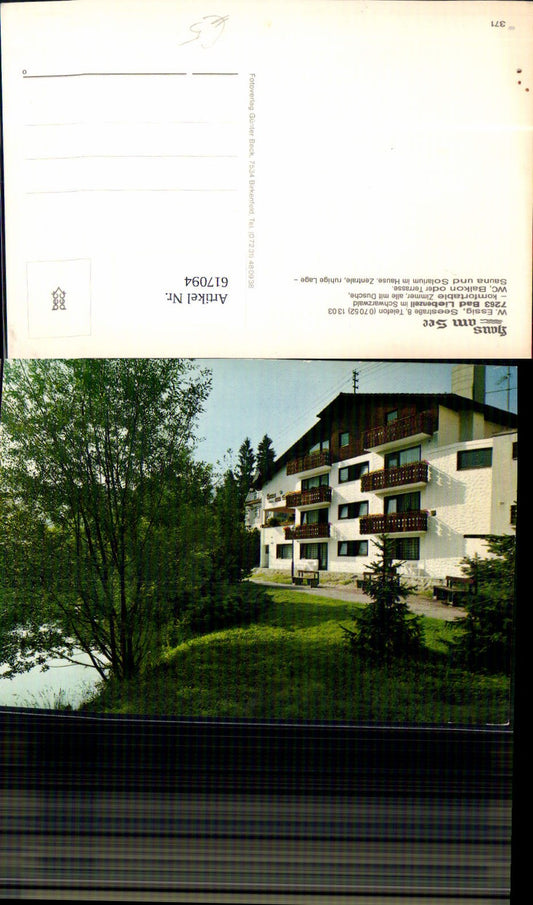 617094, Bad Liebenzell, Black Forest, House by the Lake