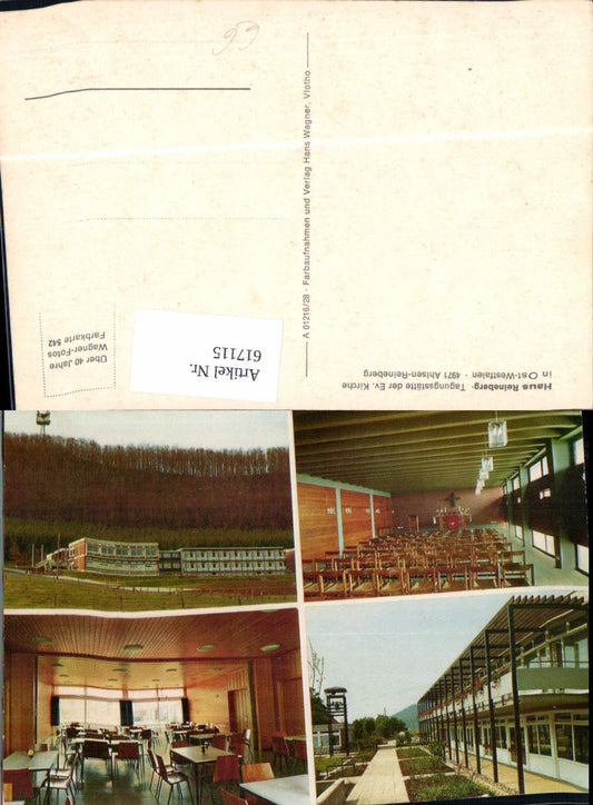 617115,Mehrbild Ak Hüllhorst Ahlsen-Reineberg Haus Reineberg