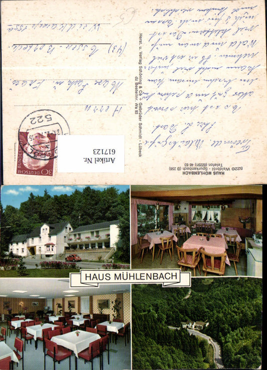 617123,Mehrbild Ak Waldbröl Spurkenbach Haus Mühlenbach