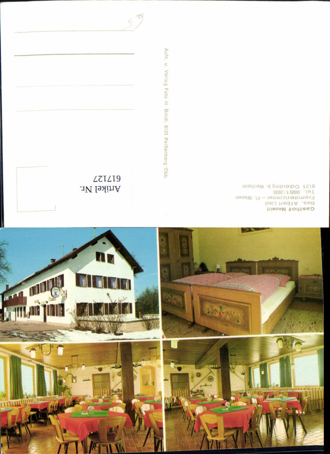 617127,Mehrbild Ak Oderding Polling b. Weilheim Gasthof Neuwirt