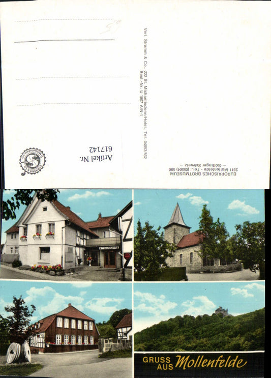 617142,Mehrbild Ak Friedland Mollenfelde Europäisches Brotmuseum Museum