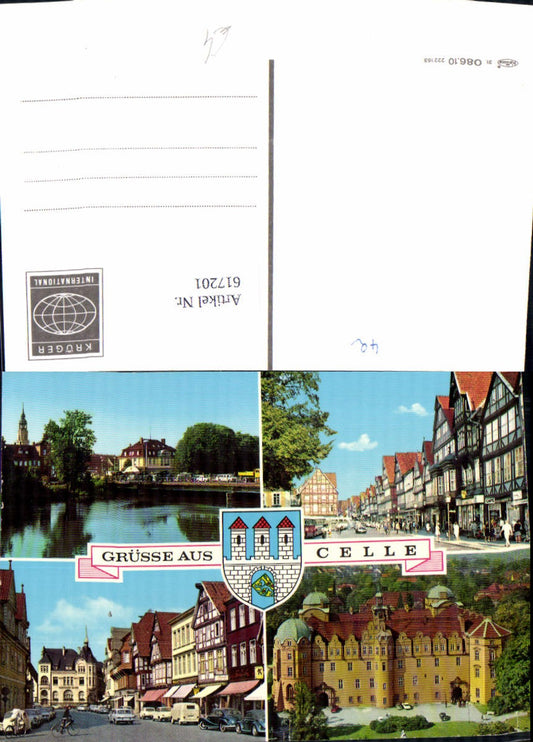 617201,Mehrbild Ak Celle Ansichten