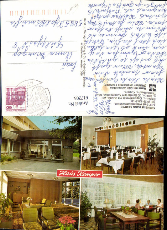 617205,Mehrbild Ak Bad Westernkotten Kurheim Haus Kemper