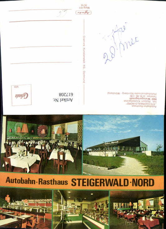 617208,Multi-image Ak Wachenroth Weingartsgreuth Rasthaus Steigerwald-Nord