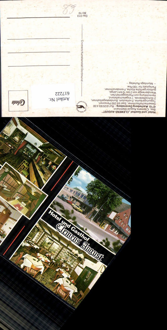 617222,Mehrbild Ak Ascheberg Davensberg Hotel Gasthof Clemens August