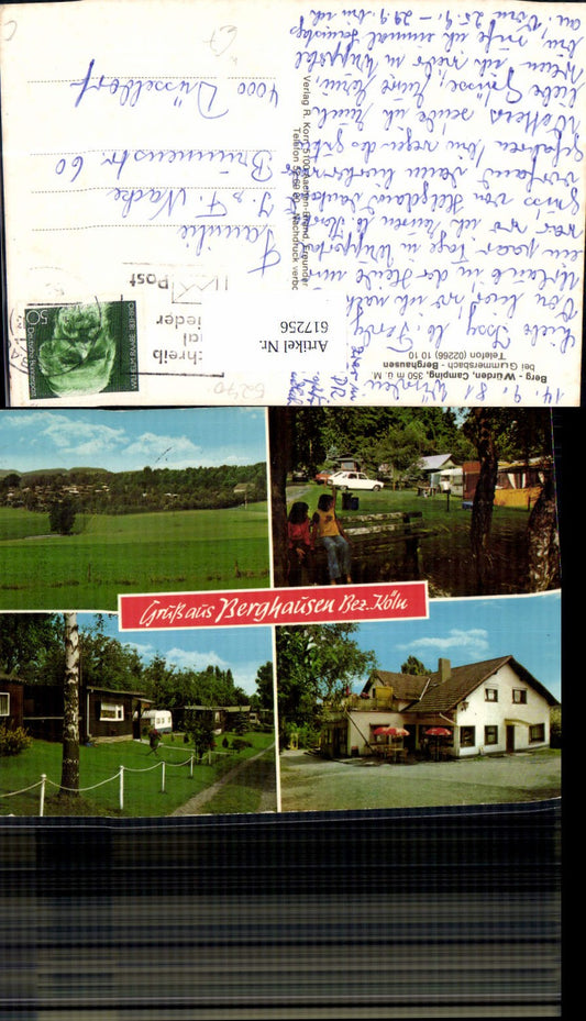 617256,Mehrbild Ak Berghausen Gummersbach Berg-Würden Camping