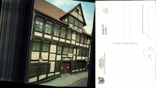 617263,Göttingen Restaurant Schwarzer Bär Fachwerkhaus