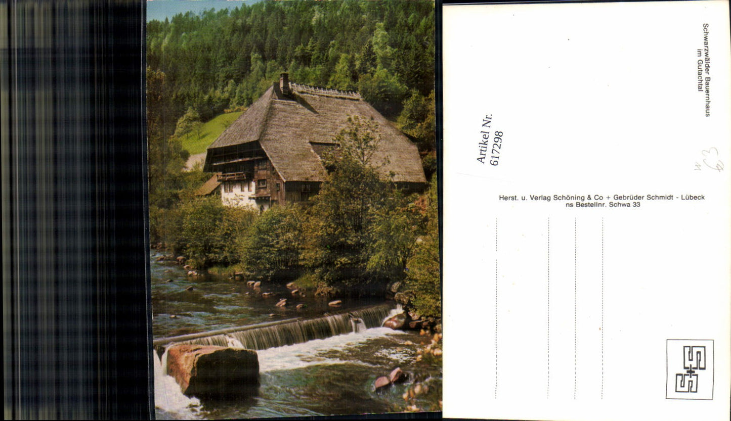 617298,Gutach Schwarzwald Bauernhaus Gutachtal