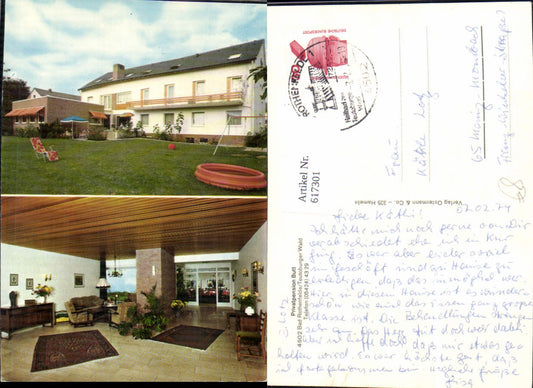 617301,Mehrbild Ak Bad Rothenfelde Teutoburger Wald Privatpension Pension Butt