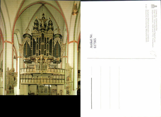 617305,Lüneburg Johanniskirche Kirche Orgel