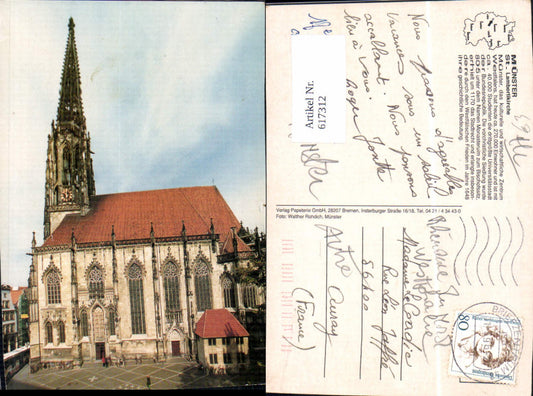 617312,Münster St Lambertikirche Kirche