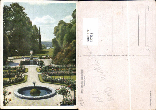 617331, Mainau Island, Constance, Lake Constance, Rose Garden