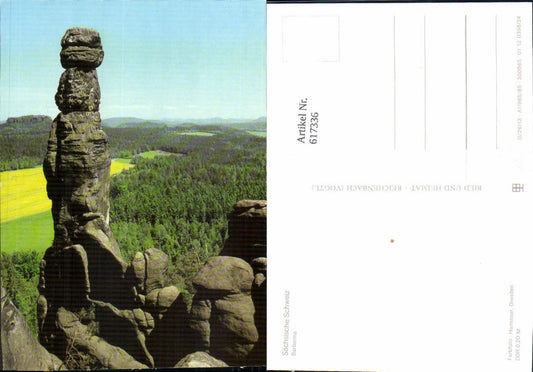 617336,Königstein Sächsische Schweiz Barbarine Gesteinsformation