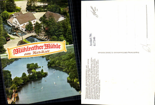 617346,Mehrbild Ak Schwalmtal Amern Restaurant Cafe Mühlrather-Mühle Hariksee Wassermühle