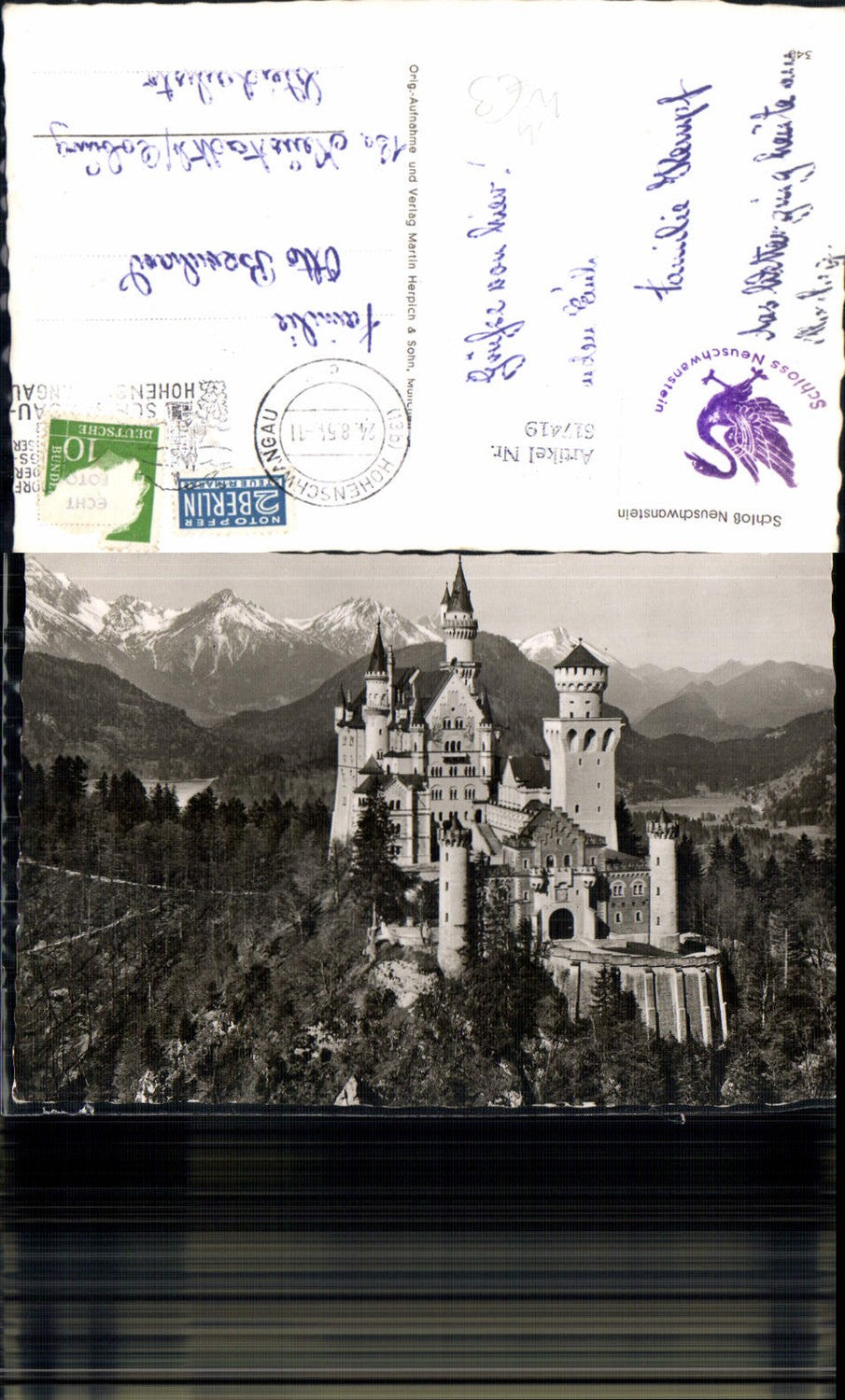 617419,Füssen im Allgäu Schloss Neuschwanstein pub Martin Herpich