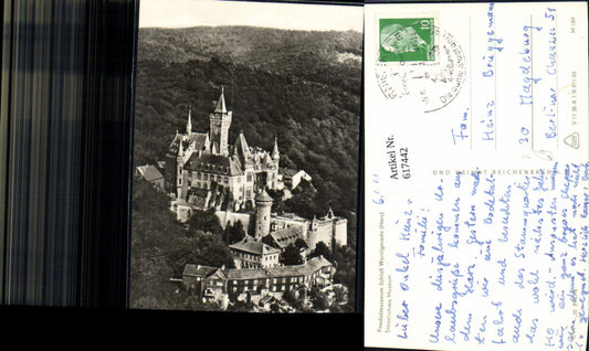 617442,Feudalmuseum Schloss Wernigerode Harz pub VEB