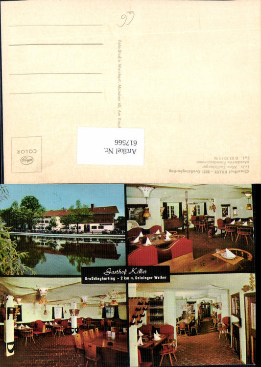 617566,Mehrbild Ak Großdingharting Straßlach-Dingharting Gasthof Killer