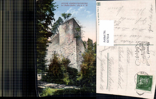 617614, Ebersteinburg ruins near Baden-Baden
