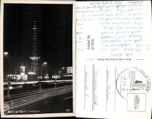 617676,Berlin b. Nacht Funkturm