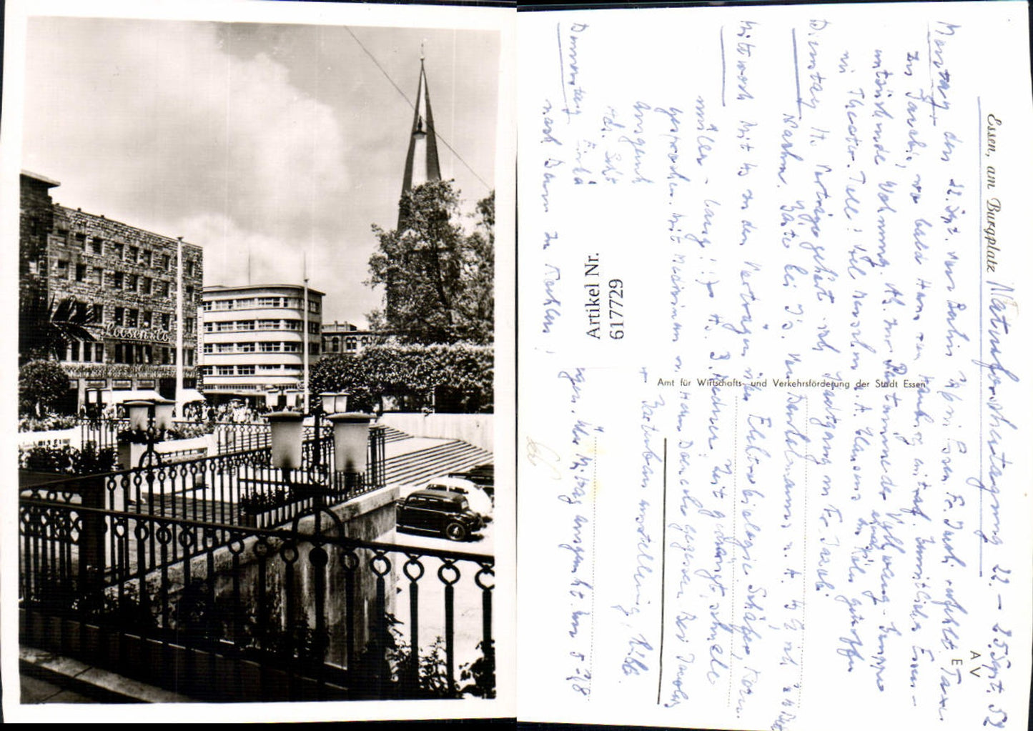 617729,Essen a. Burgplatz