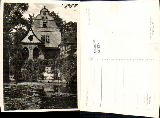 617823, Photo Ak Großkochberg Uhlstädt-Kirchhasel Castle of the Lady of Stein pub VEB