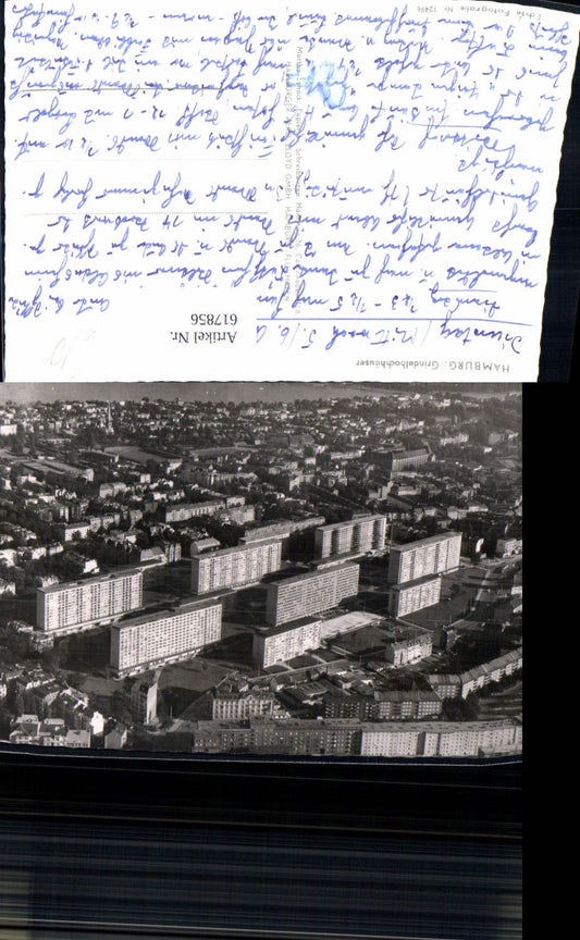 617856,Foto Ak Hamburg Grindelhochhäuser Hochhäuser