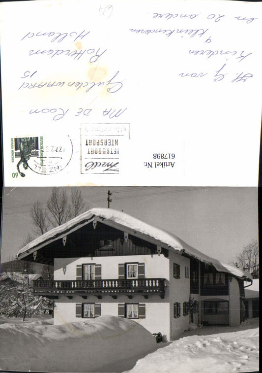 617898, Photo Ak Inzell House Pension in winter
