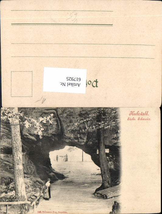 617925,Bad Schandau Kuhstall Sächsische Schweiz Prebischtor Felsentor pub Hermann Poy 146