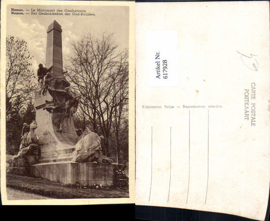 617928,Namur Names Le Monument des Combattants Belgium