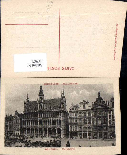 617971, Brussels, Grand Place, Market Square, Belgium