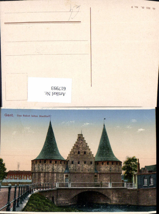 617993, Gent Gand Das Rabot City Gate Belgium