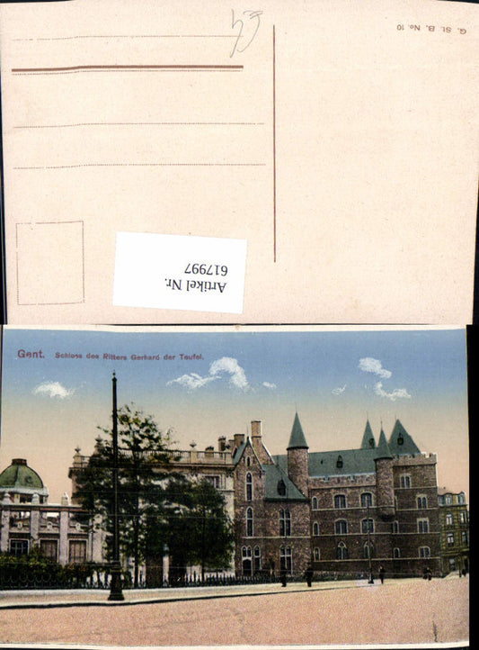 617997, Gent Grand Castle of Knight Gerhard the Devil Belgium