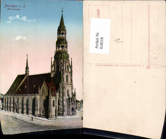 618518,Zwickau i. Sachsen Marienkirche Kirche