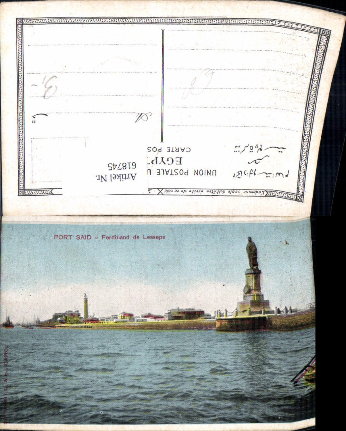618745,Port Said Ferdinand de Lesseps Egypt