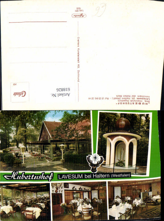 618826,Mehrbild Ak Lavesum Haltern am See Westfalen Hubertushof