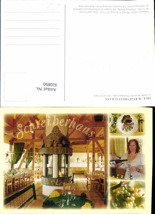 620890,Mehrbild Ak Krems Heurigenrestaurant Wein Weintrauben