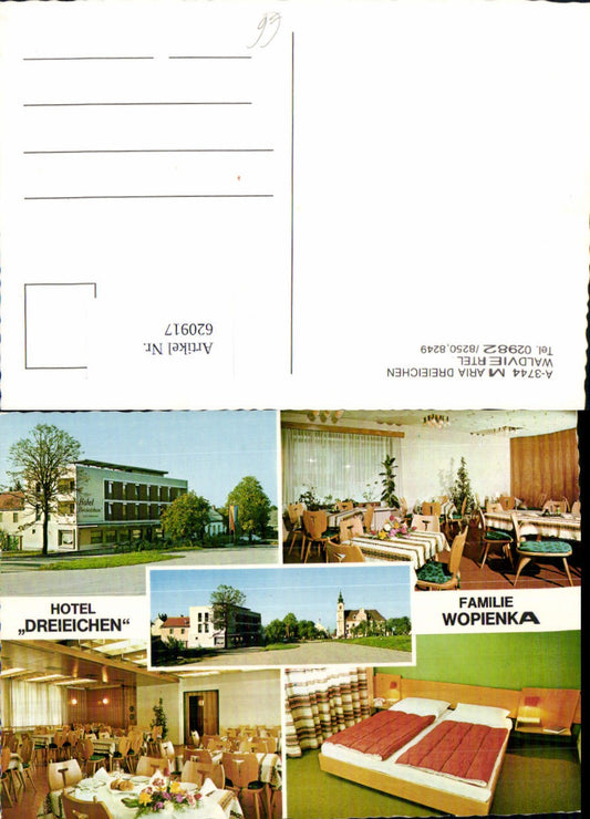 620917,Mehrbild Ak Maria Dreieichen Waldviertel Hotel Dreieichen Rosenburg-Mold