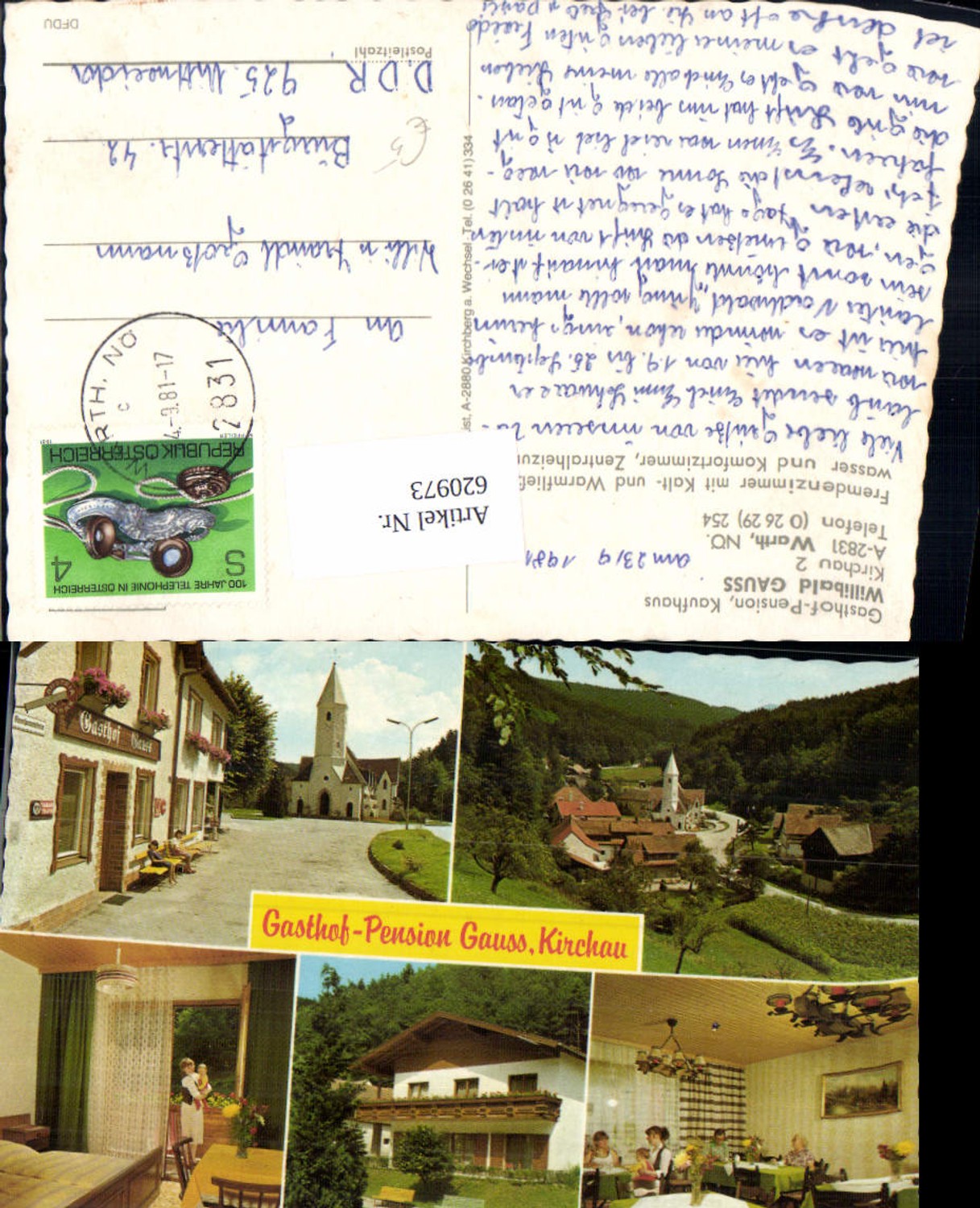 620973,Multi-image Ak Warth Gasthof Pension Gauss