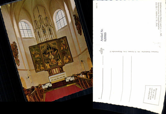 620999,Maria Laach a. Jauerling Wallfahrtskirche Innenansicht Altar