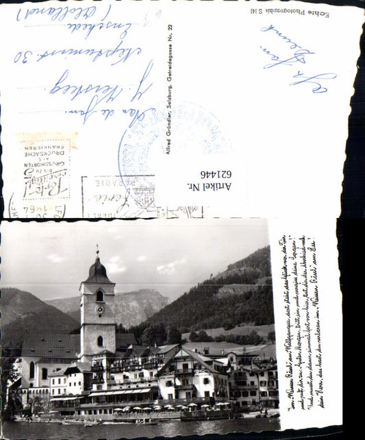 621446,Foto Ak Sankt Wolfgang im Salzkammergut Weisses Rössl