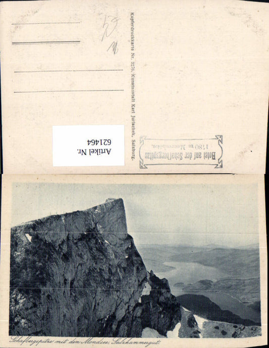 621464,Foto Ak Sankt Wolfgang im Salzkammergut Schafbergspitze m. d. Mondsee