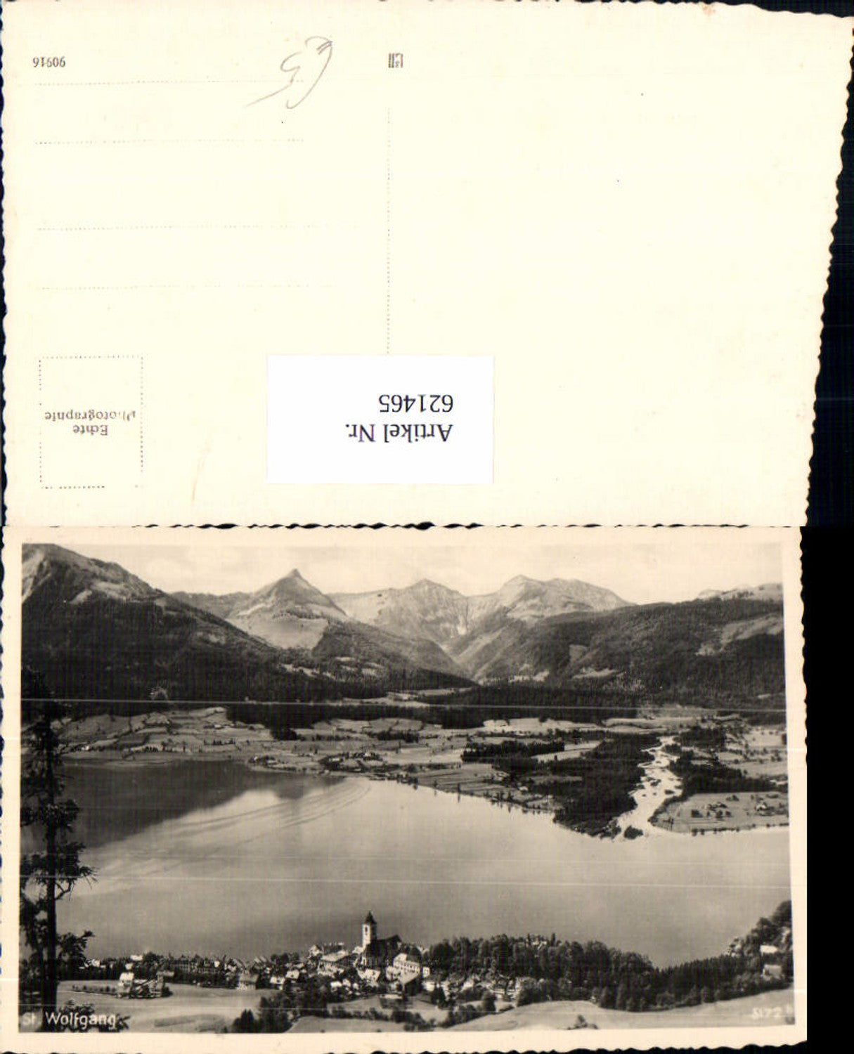 621465,Foto Ak Sankt Wolfgang im Salzkammergut Ansicht