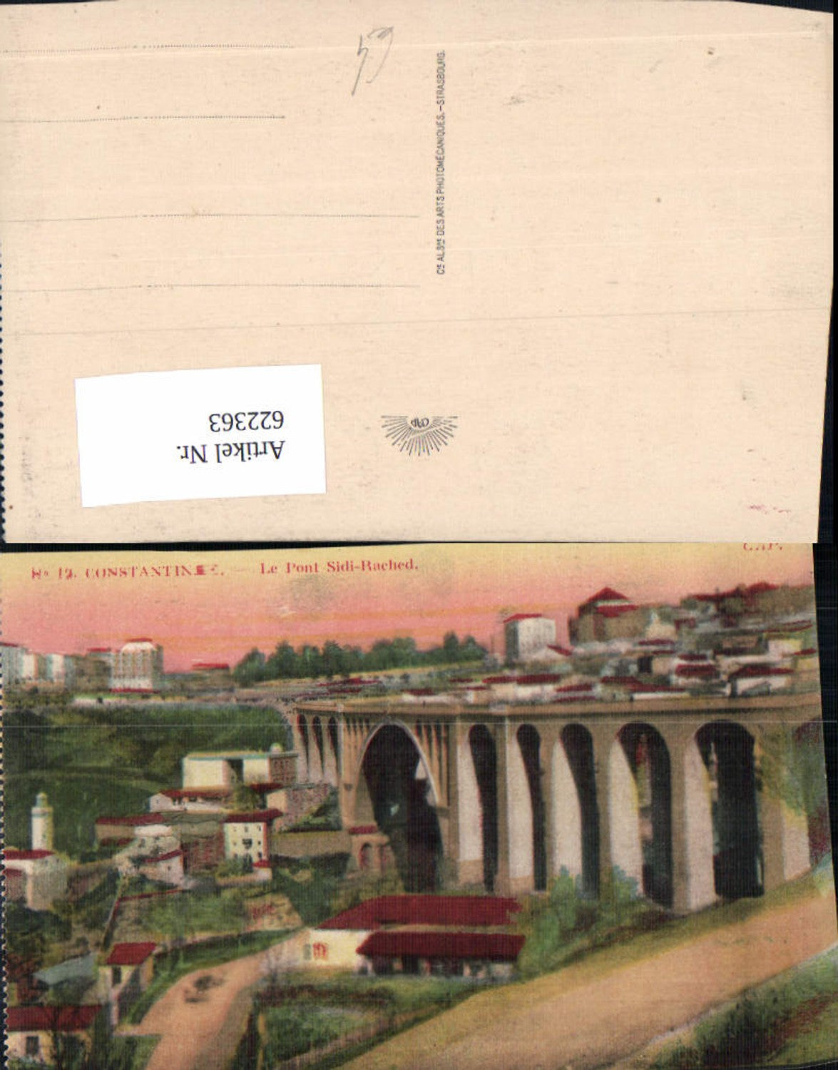 622363,Constantine Le Pont Sidi-Rached Brücke Algeria